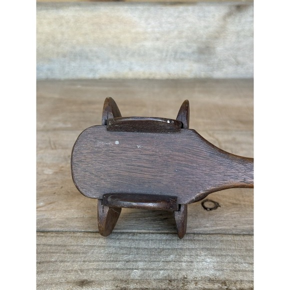 Vintage Rare Find Wooden Baby Rattle Toy  Very Cool Collectible And Decor Item - Picture 7 of 11
